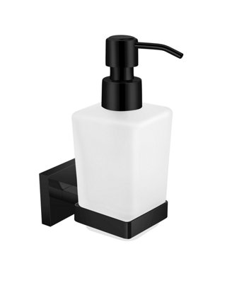 B&Q -  Kipawa Black Bathroom Lotion Pump