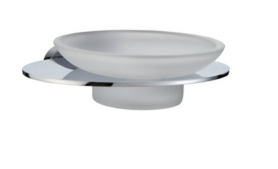 B&Q -  Kenora Soap Dish Holder Chrome