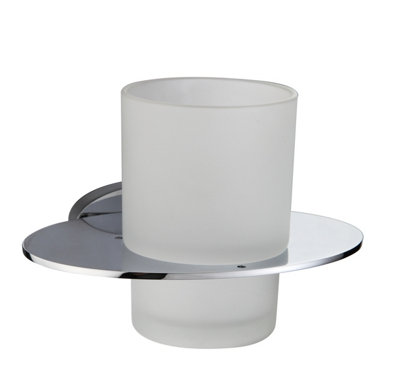 B&Q -  Kenora Bathroom Chrome Tumbler