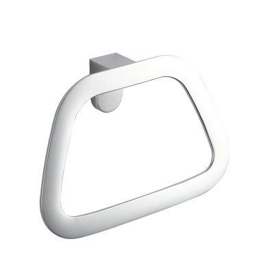 B&Q -  Albany Chrome Bathroom Towel Ring