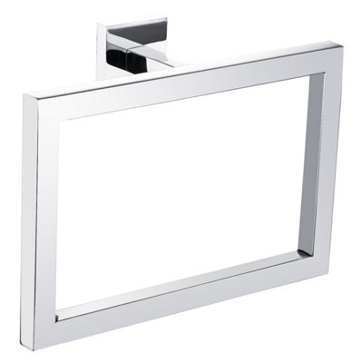Iflo Kipawa Wall Mounted Bathroom Towel Ring Holder from B&Q