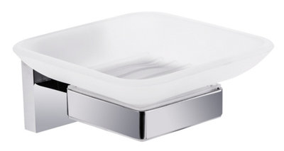 Iflo Kipawa Wall Mounted Bathroom Soap Dish Holder from B&Q