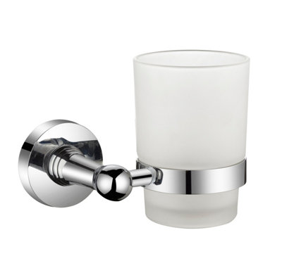 B&Q -  Corus Tumbler Chrome 43035