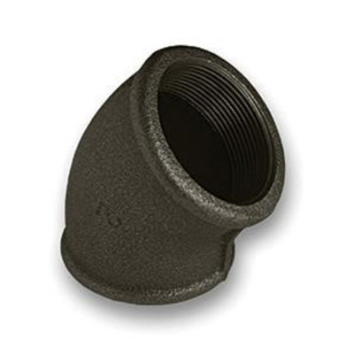 Unbranded 50mm B Mi 45 Elbow M/f 121 Btk S0195 from B&Q