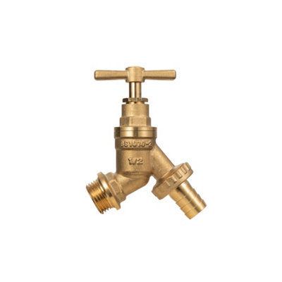 Plumbright Hose Union Bibtap Brass 1/2 2Hb D46202 from B&Q