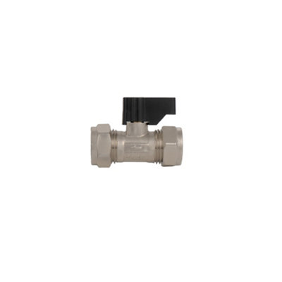 Plumbright Isolating Valve 15mm Cp With Handle Q70129 from B&Q