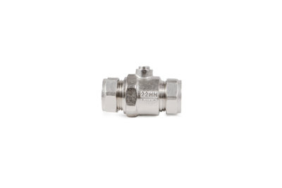 Plumbright Full Flow 22mm Iso Valv Cp Q70128 from B&Q