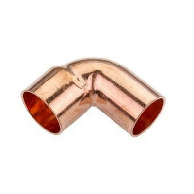 Plumbright Endfeed Street Elbow 90 Degree 22mm 30033204 from B&Q