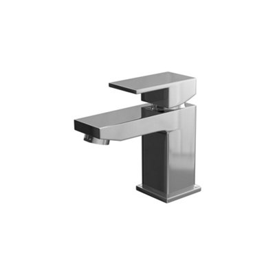 Vitellio Delia Chrome Mono Basin Mixer Tap from B&Q