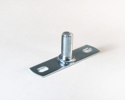  - Unbranded M10 Bzp Steel Backplates Male G4510