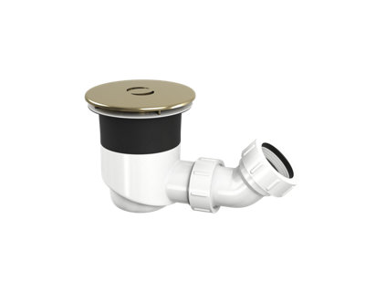 Iflo Top Fix Shower Waste With Debris Catcher 90mm from B&Q
