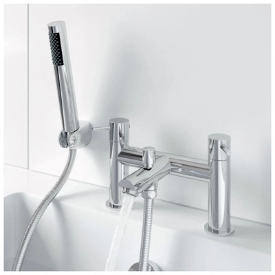 Vitellio Edesia Bath Shower Mixer Tap from B&Q