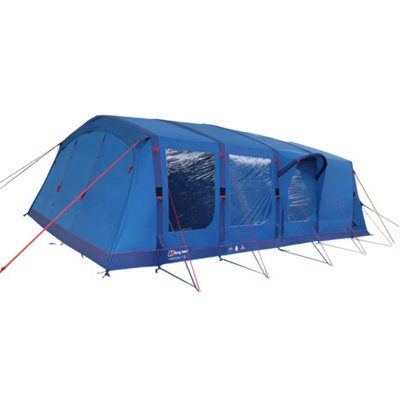 Berghaus Freedom 7 Nightfall Tent With Darkened Bedrooms And Integrated Porch