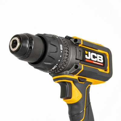 JCB Pro Cordless Combi Drill 18v 160Nm Electric Screwdriver Impact ...