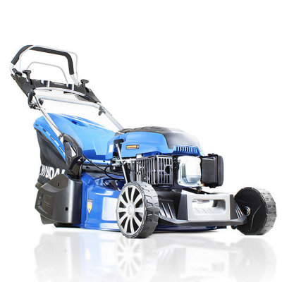 Hyundai Petrol Roller Lawn Mower Self Propelled 196Cc 21" 53Cm Lined Lawnmower Hym530Spr from B&Q