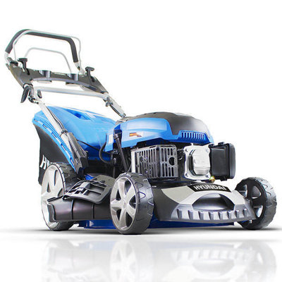 Hyundai 18"/46Cm 139Cc Electric-Start Self-Propelled Petrol Lawnmower Mulching 70L Hym460Spe