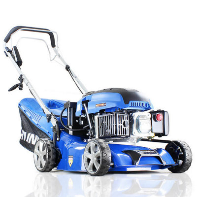 Hyundai 17"/42Cm 139Cc Electric-Start Self-Propelled Petrol Lawnmower Mulching 45L Hym430Spe from B&Q
