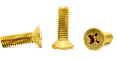 Screws City M3 (3mm X 12mm)Pack Of 50Din 965Brass Phillips Countersunk Machine Screws Metric Flat Head SteelE03D from B&Q
