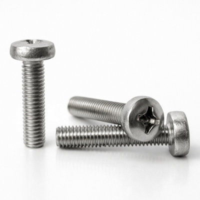 Screws City M5 (5mm X 40mm)Pack Of 100Din 7985Stainless Steel A2 Phillips Pan Head Machine ScrewsF11B from B&Q