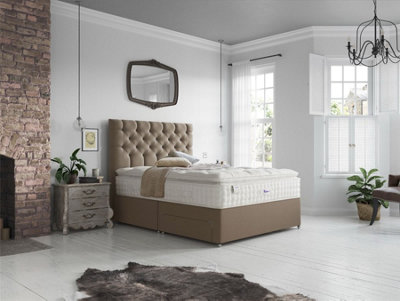 Relyon Luxury Silk 2850 MattressPillow TopSoftSmall Double from B&Q