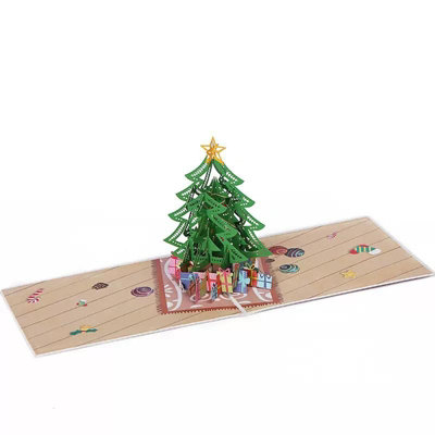  - Classic Tree Celebration Pop Up Christmas Card