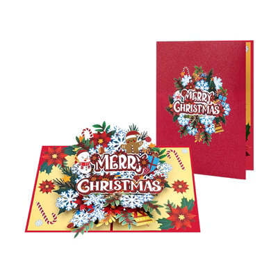 Season Sparkle 3D Christmas Pop Up Card