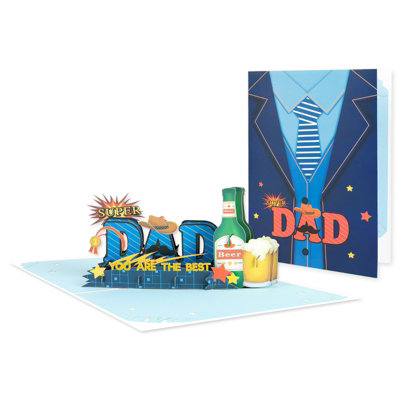 Star of the Day 3D Pop Up Father’s Day Card - Image 3