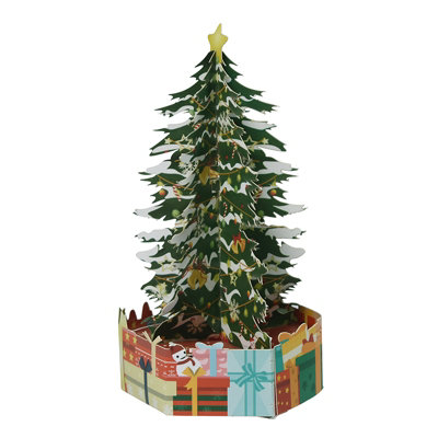  - Season Centerpiece Xmas Tree 3D Pop Up Christmas Card