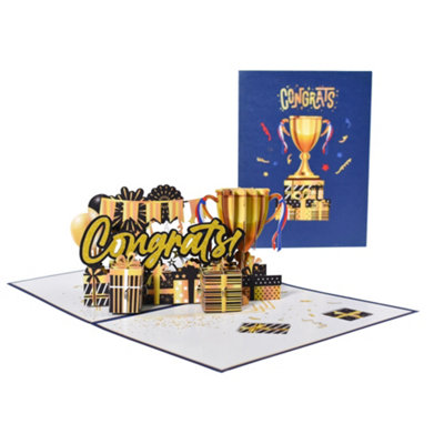 Brightfeel Victory Cheers Trophy 3D Pop - White - Image 3