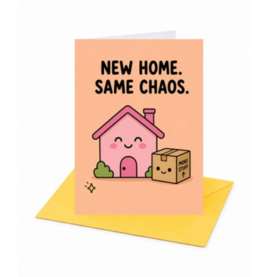 Brightfeel New Home. Same Chaos New Home Card - Multi - Image 3
