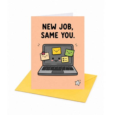 New Job Same You Good Luck Card - Image 3