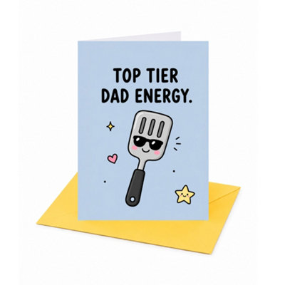 Top Tier Energy Father's Day, Dad Birthday Card - Image 3