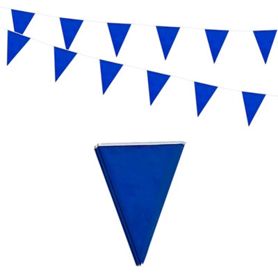 Blue Bunting 10M With 20 Pennants from B&Q