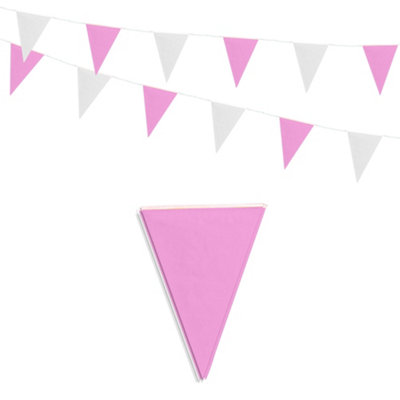 Henbrandt Halloweenpvcbunting - White Light Pink / 20Cm - Image 3