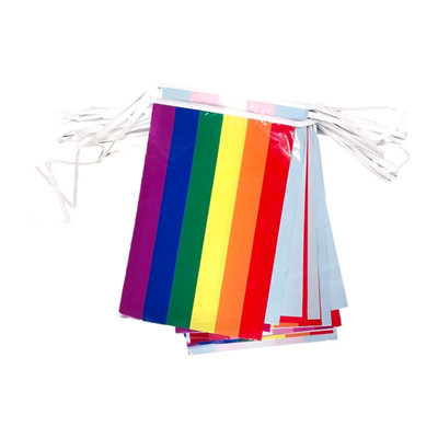 12Ft Rainbow Bunting With 11 Flags from B&Q