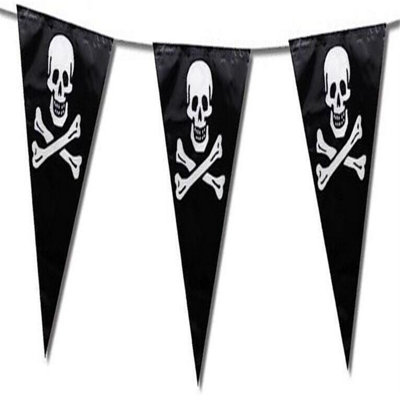 Pirate Pennants Bunting 6M With 15 Flags from B&Q