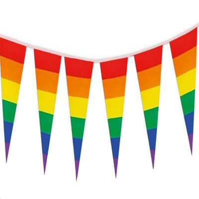 M1006 Pride Bunting 10M With 20 Pennants from B&Q