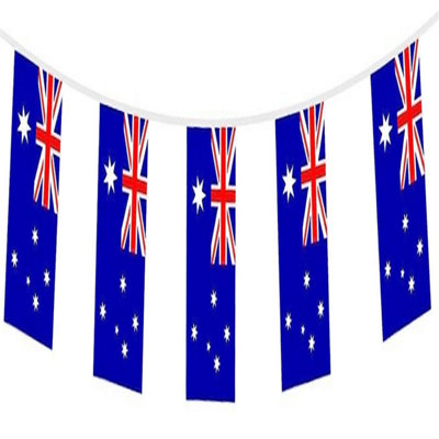 Australia Bunting 10M With 20 Flags from B&Q