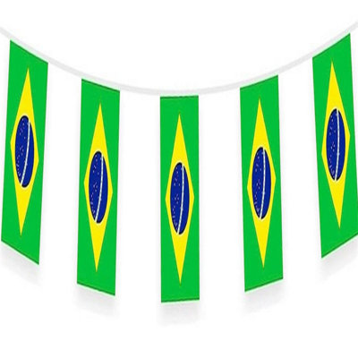 Brazil Bunting 7M With 25 Flags from B&Q