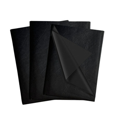 B&Q Black Pack Of Acid Free 50 X 70Cm Tissue Paper Sheets Size 30