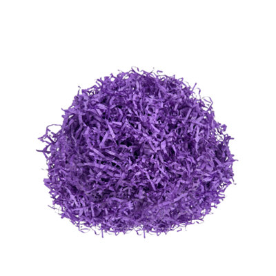 B&Q Purple Tissue Shred - Gift Wrapping Decorations 1Kg