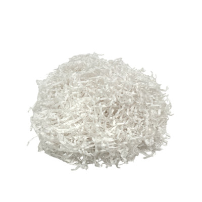 B&Q White Tissue Shred - Gift Wrapping Decorations 1Kg