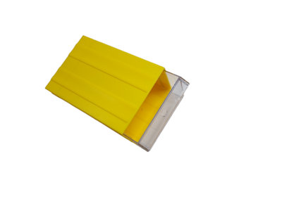  - Yellow Stackable Plastic Storage Drawers L288Xw182Xh111mm With Removable Compartments