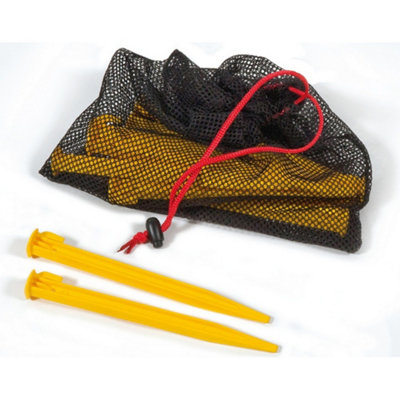  - Precision Net Pegs (Pack Of 10) Yellow (One Size)
