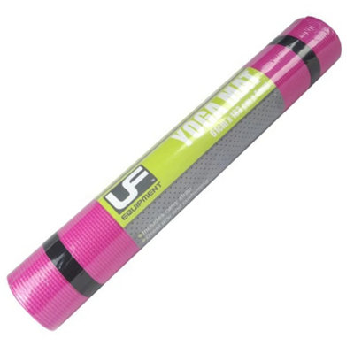 B&Q Pink Urban Fitness Equipment Yoga Mat (One ) 183Cm