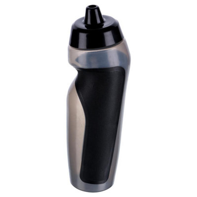 Precision 600Ml Sports Bottle Clear/black (One Size) from B&Q