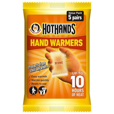 Hothands Hand Warmer (Pack Of 5) White (One Size) from B&Q