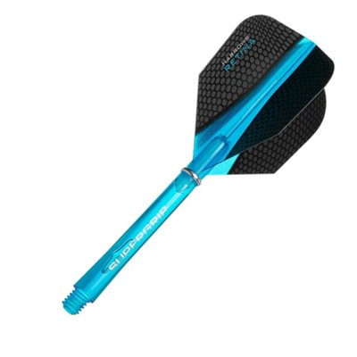 Harrows Twin Pack Dart Flights Aqua Blue (One Size) from B&Q