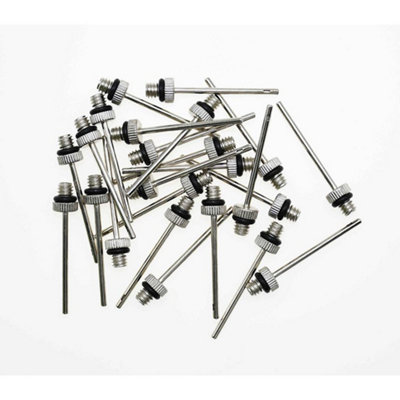  - Precision Thin Needle Adapter (Pack Of 24) Silver (One Size)