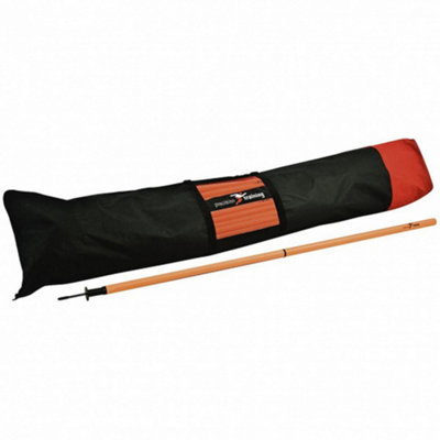 Precision 30 Boundary Poles Carry Bag Black/orange (One Size) from B&Q